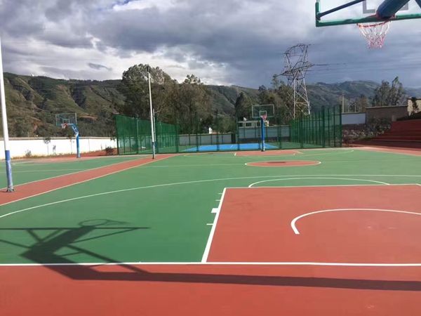 環保硅pu球場材料廠家的改性水性材料