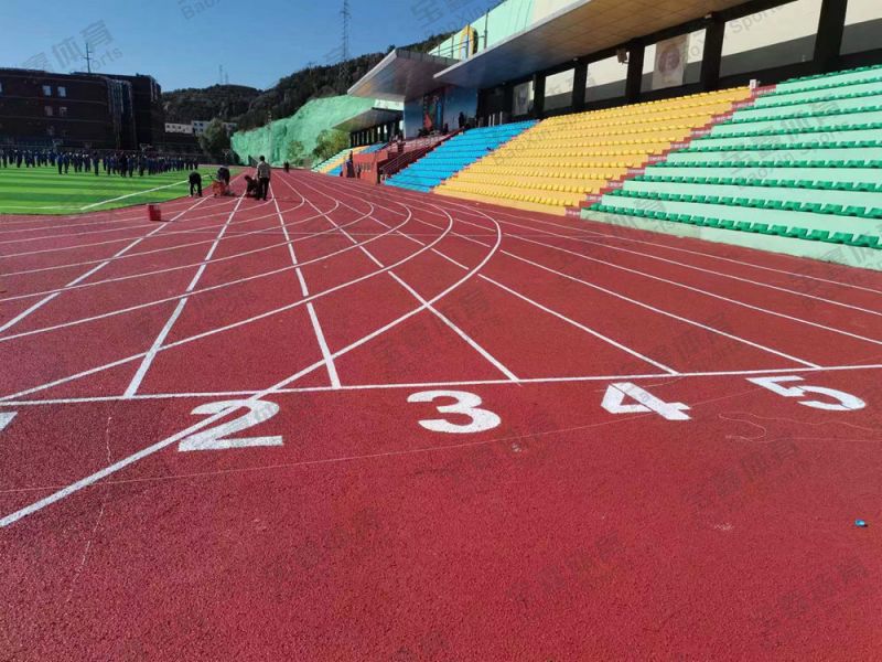 臨縣高級(jí)中學(xué) - 塑膠跑道
